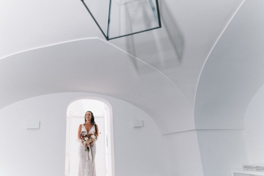 Destination wedding Puglia bride portrait matteo lomonte