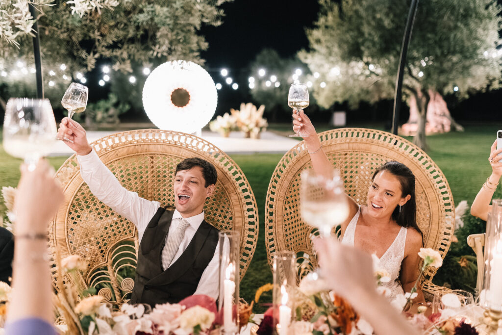 Destination wedding Puglia matteo lomonte dinner masseria don luigi