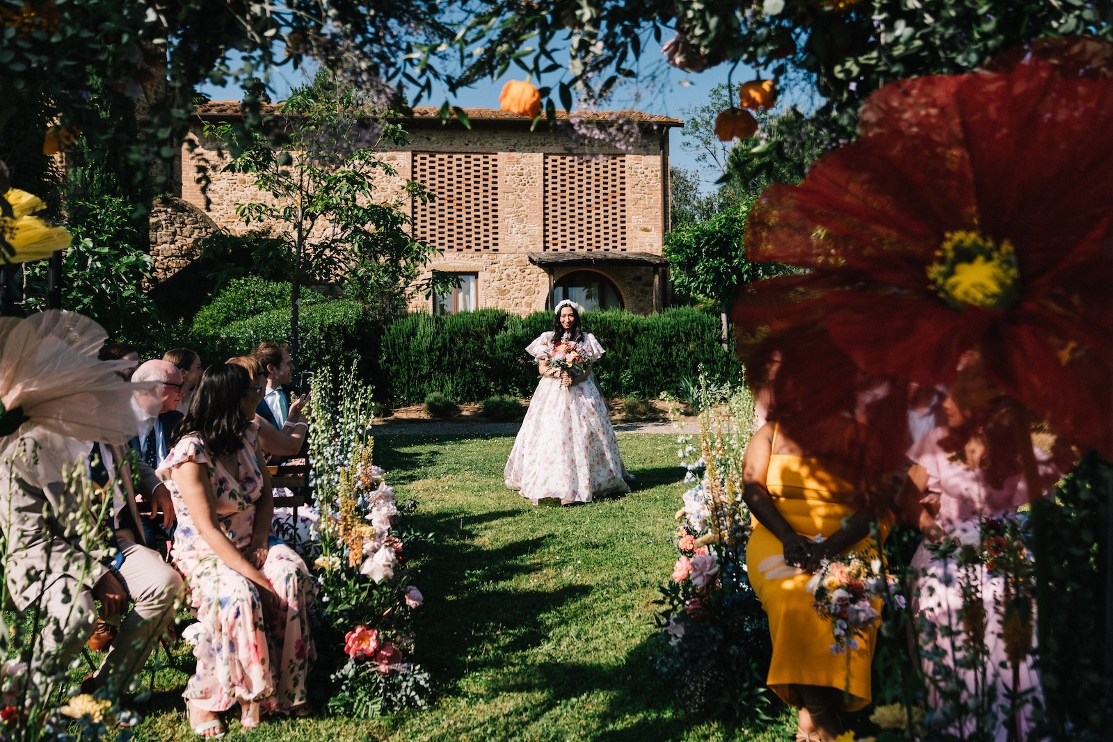 Wedding in Borgo Petrognano ceremony